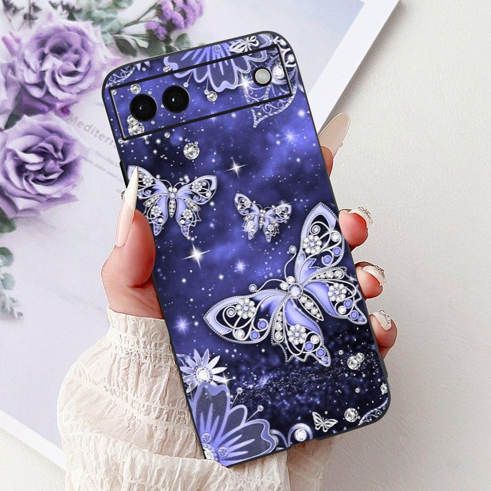 Luxury Painted Cover For Google Pixel 6A Case Soft Silicone Phone Case For Google Pixel 6A Google6A 2022 Back Cover 6.1"