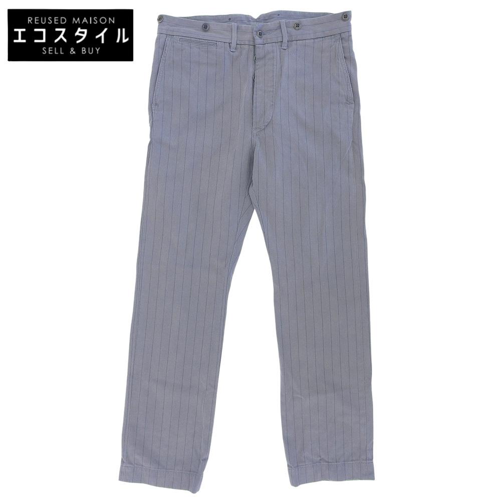 

RRL Herringbone Button Fly Pants, Men s, Gray, Size 31 Bottoms 31 grayUsed