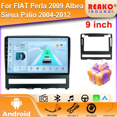 2 Din Android 14 Radio Car Multimedia Player For Fiat PERLA Albea Siena Palio 2004-2012 Carplay Stereo GPS Navigator