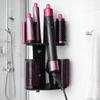 Wall Mounted/Desktop Curling Iron Stand Non-slip Hair Tool Organizer Hair Dryer Stand  for Home