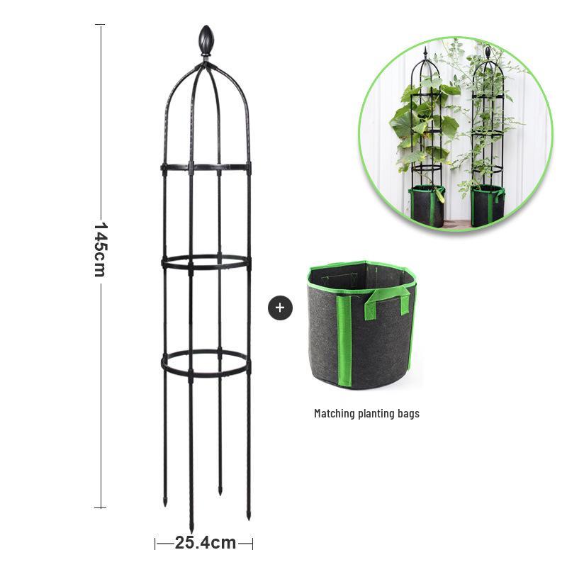 Spliced Climbing Plant Support Frame for Roses and Flowers