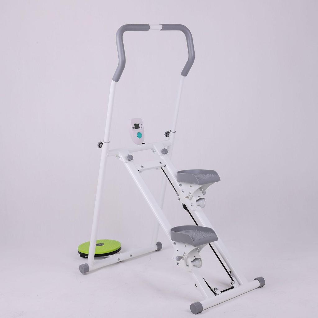 Foldable Indoor Stair Climber: Multifunctional Exercise Machine for Incline Workouts & Fat Burning