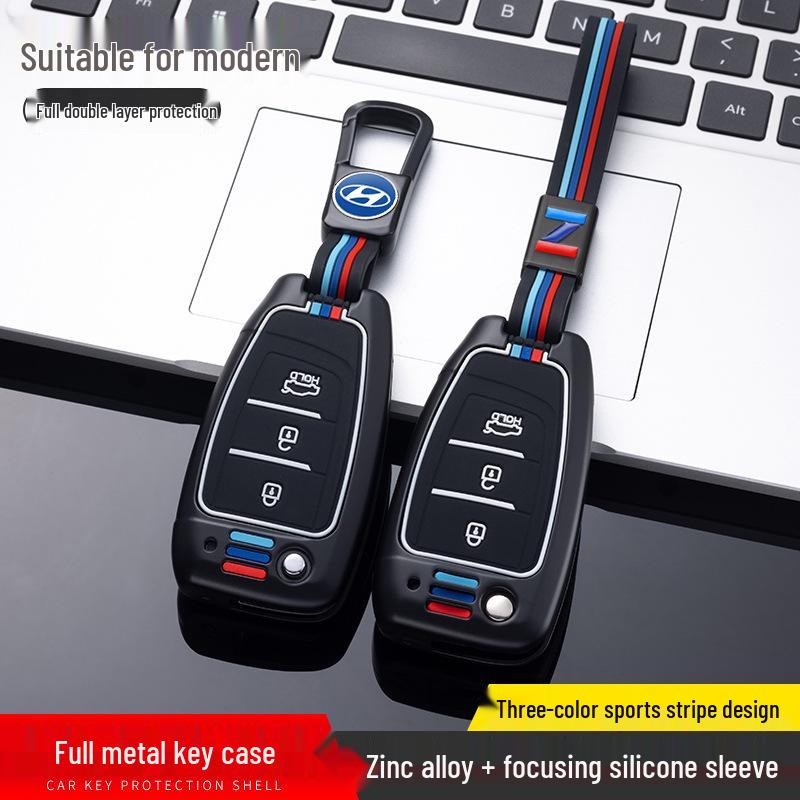 Premium Key Case for 21 Hyundai Models: Elantra, Reina, ix35 - Unisex Design