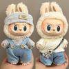 15/17cm Labubu Clothes Fashion Overalls Labubu Idol V1 V2 Dolls Clothing Accessories  Plush Doll Universal Holiday Gift In Stock
