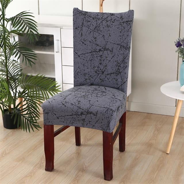 Elastic Chair Slipcover Case Stretch Chair Covers For Wedding Hotel Banquet Dining Room Spandex Dining Chair Cover