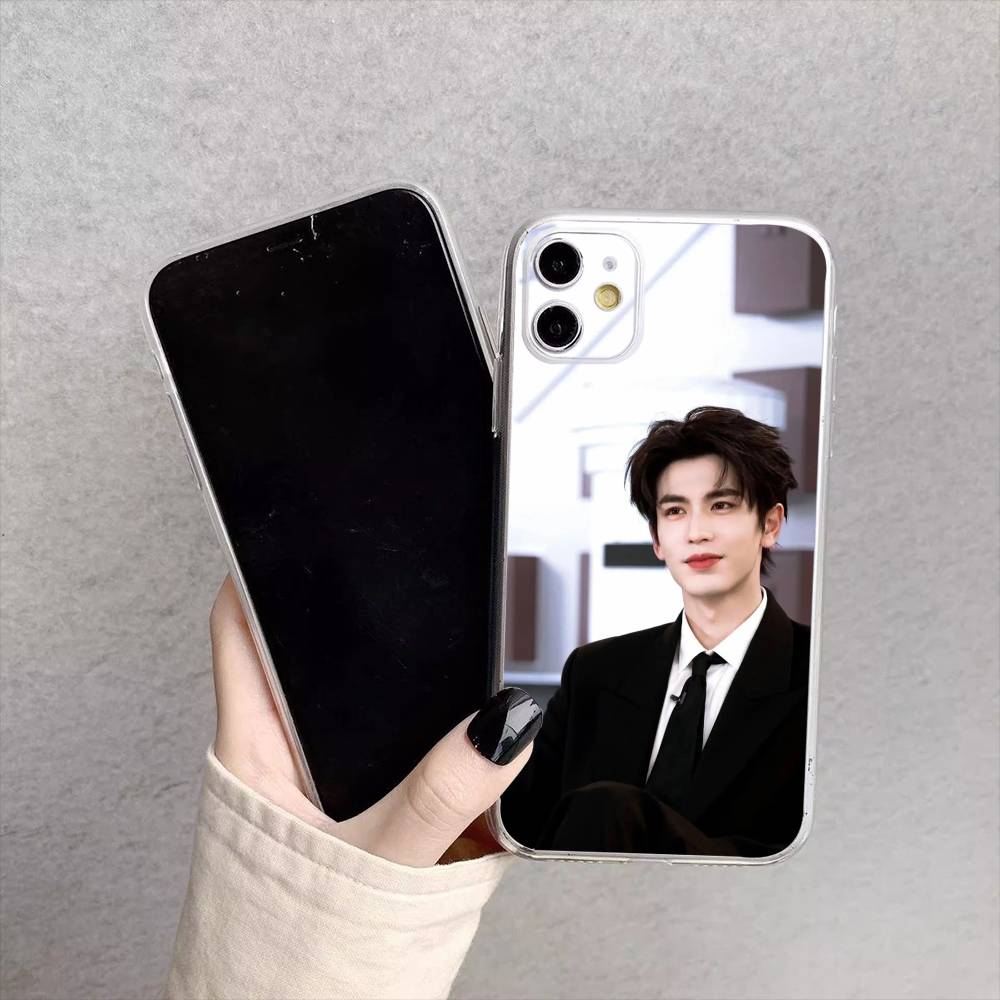 Handsome Krien Zhang L-Linghe Phone Case For iPhone17,16,15,14,13,12,11 Plus,Pro Max Soft Transparent Cover iPhone13