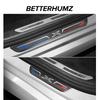 Carbon Fiber For BMW X5 E70 F15 X6 E71 F16 X1 E84 Door Sills Anti-Scuff Stickers Threshold Trim Strips Car Interior Accessories NM5