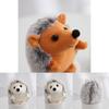 Lovely Hedgehog Plush Doll Keychain Premium Stuffed Toy Backpack Decoration
