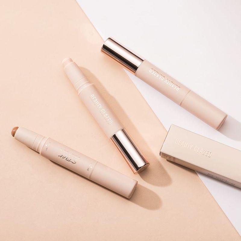 BEAUTY GLAZED - Highlighter & Contour Double-Headed Stick - 3 Shades