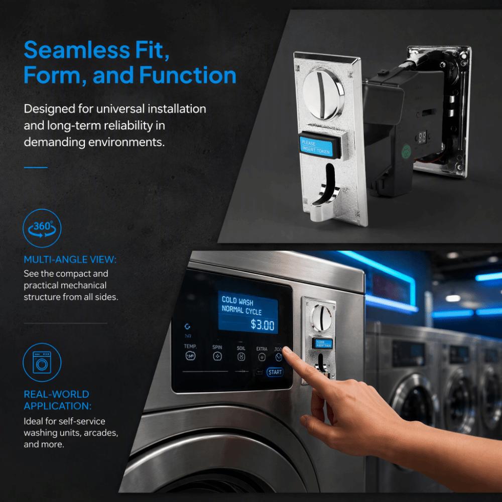 Multi Coin Multi Coin Acceptor Selector Slot Vending Machine Parts For Vending Machine