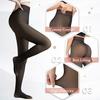 Women Fleece Lined Pantyhose Winter Sheer Warm Leggings Fake Translucent Thermal Thick Tights for Dresses Dating Work Party