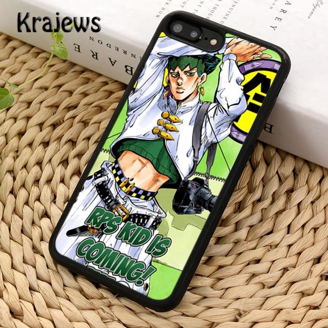 Krajews Rohan JoJo's Bizarre Adventure Soft Phone Case For iPhone 14 5 6s 7 8 Plus X XR XS 11 12 13 Pro Max Samsung S21 S22ultra