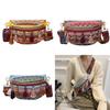 Vintage Ethnic Inspired Chest Bag With Soft Structure For Casual Weekend Trips