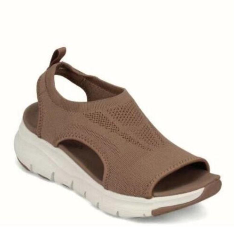 Damenschuhe Sommer Komfort Lässig Sport Sandalen Damen Strand Keilsandalen Damen Plateau Sandalen Römische Sandalen Übergröße