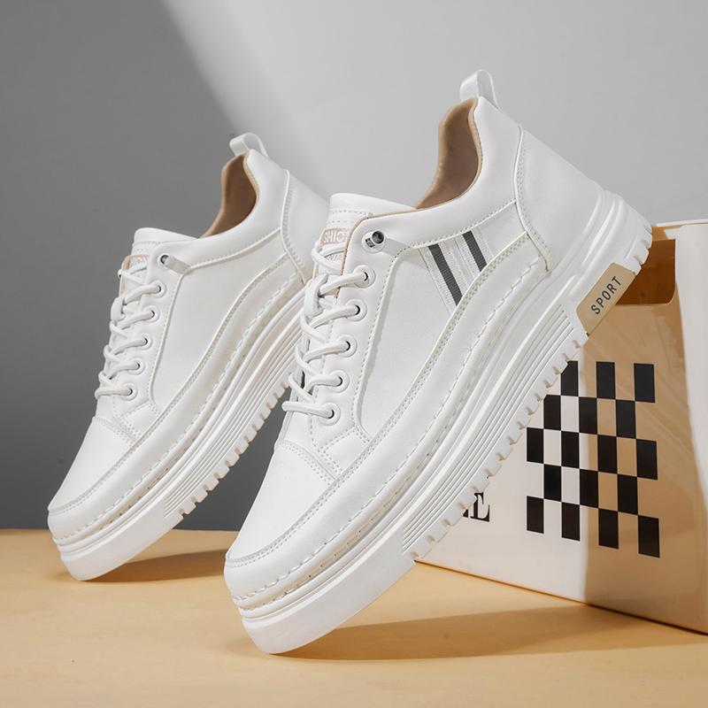 Men's Spring New Breathable Waterproof Non-slip Sports Shoes 4546 Size Casual Student Trendy Sneakers Rubber Outsole