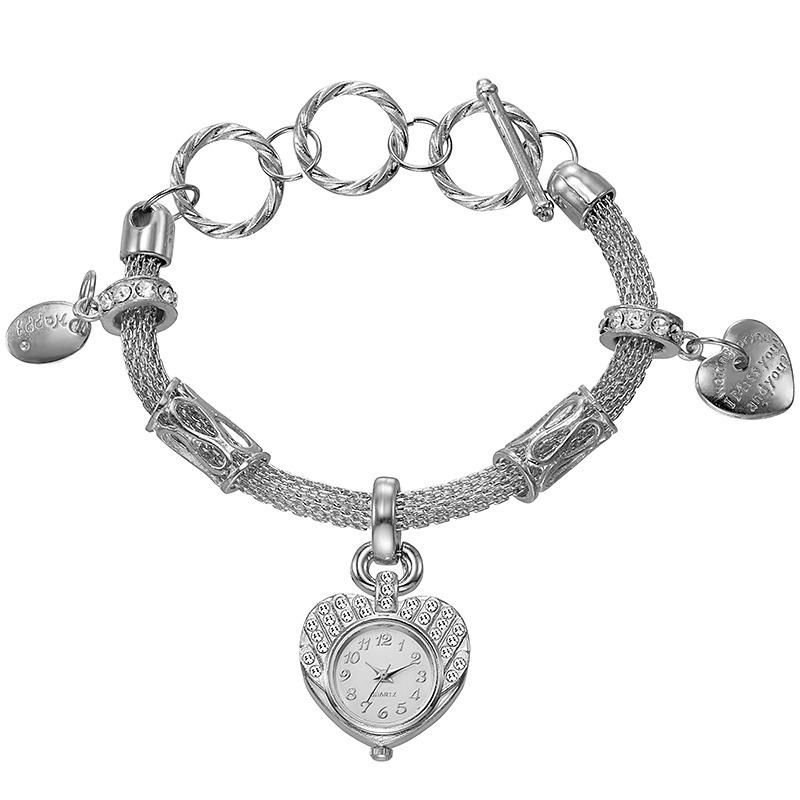 

Модний стиль Жіночі годинники Кращий бренд Жіночі кварцові наручні годинники Найкращі подарунки Годинник для дружини, родини, друга срібний