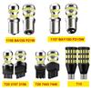 AUXITO 2Pcs Canbus BA15S P21W LED Bulb Car Light 1156 1157 BAY15D P21/5W Backup P21W T20 7443 7440 LED Bulbs Tail Parking Lamp Dome Lights 6
