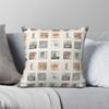 Frightened Rabbit Watercolour Albums Square Pillowcase Polyester Linen Velvet Printed Decor Pillow Case Home Cushion Cover 18"