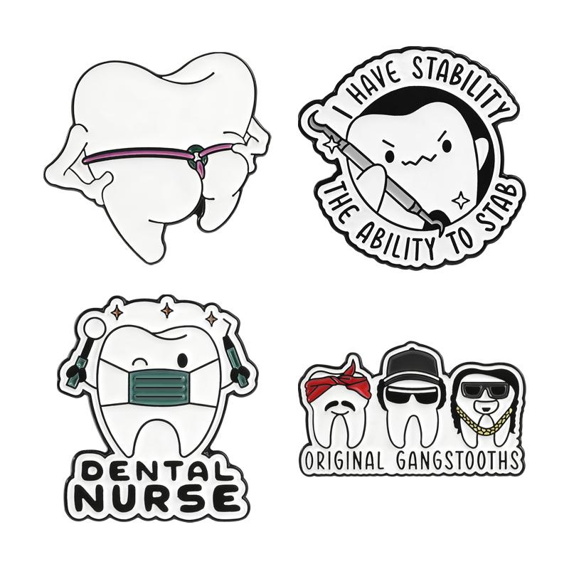 Xiaomi 2-7pcs/set Back To Future Retro Time Machine Enamel Pins Rock Band Punk Skull Cross Anime Game Dog Brooch Bag Badge Jewelry Gift