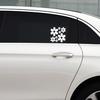 G157 Autoaufkleber Blume Schön für Autofenster Karosserie Dekoration Automobile Motorrad Außenzubehör Vinyl Aufkleber