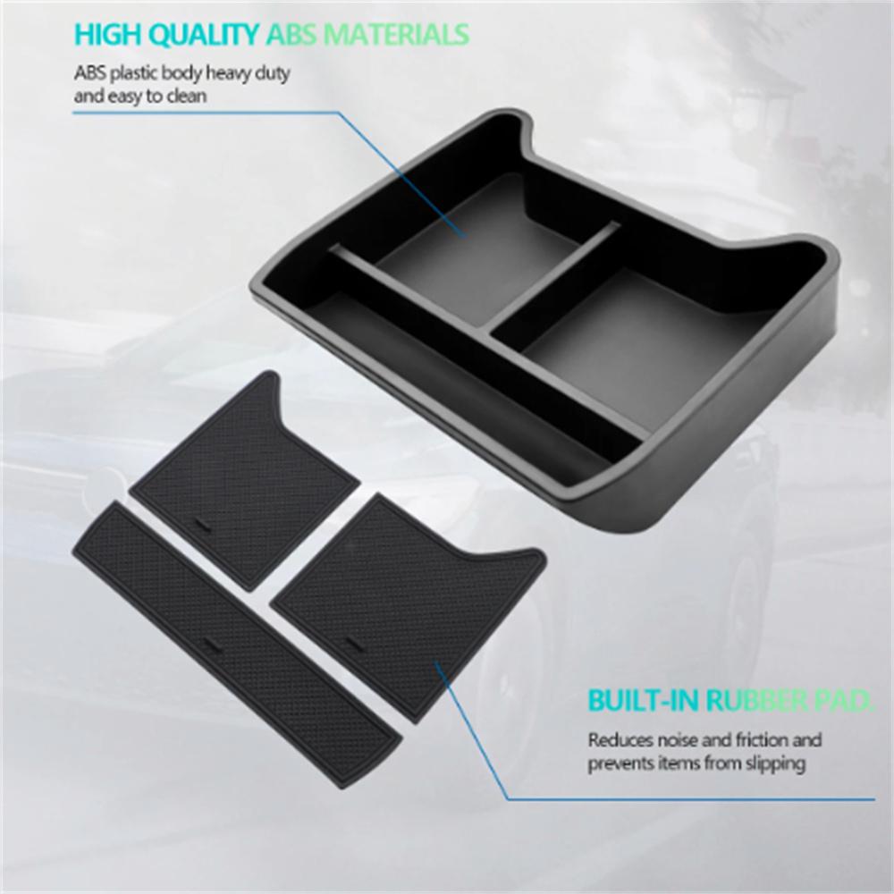 Car Console Armrest Lower Container Storage Box For Volkswagen VW ID.4 ID4 ID 4 CROZZ Auto Interior Accessories