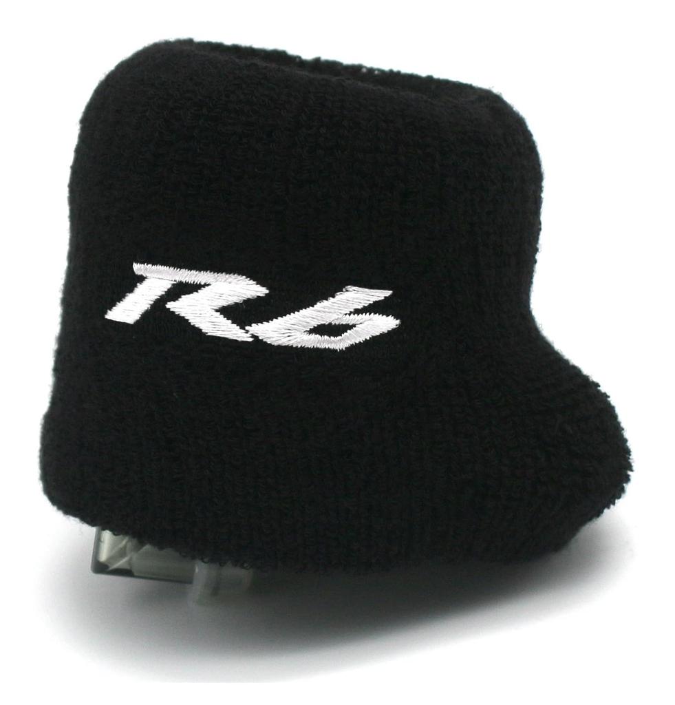 DAZHIDZ Motorcycle Front Fluid Brake Reservoir Sock Cover Protective Case Compatible with R6