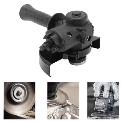With Handle Angle Grinder Adapter Black Drill Conversion Kit Angle Grinder Converter  Wood Cutting