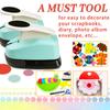 Circle Cutters Paper Hole Punch Cutter Tool Set 2 inch 50mm 38mm 25mm 16mm 9mm Circle Shapes Hole for card making scrapbooking