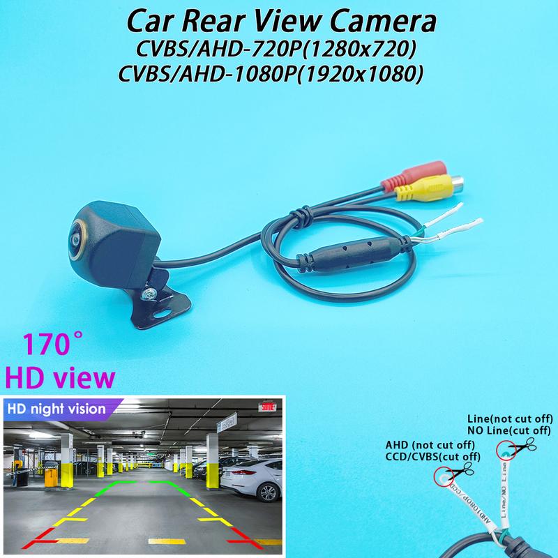 Car Rear View Camera AHD 1080P For Peugeot 206 3/5 door hatchback/206 CC/206 SW/206 SD 406 Break 1995-2004 Car Reversing Monitor