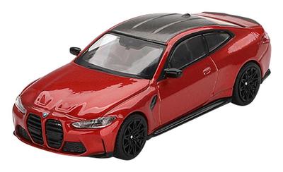 MINI GT Scale BMW M4 Competition Sahkir Orange Finished Product 1/64 (G82) (Left-hand Drive)