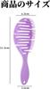 Coollooda Wet Brush Dry Hair Brush Comb for Scalp Smooth Shiny Hair Texture Promotes Blood Relieves Muscle Creates Fluffy Prevents Static Highly