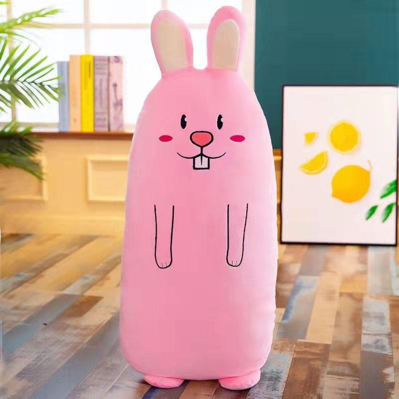 Frog Adorable Cartoon Rabbit Pig Plush Toy Nap Time Companions Birthday Gift