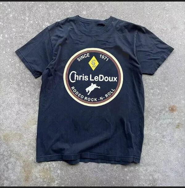 New Chris LeDoux logo Gift For Fans Unisex S-5XL Shirt Unisex T-Shirt XXXXL