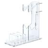 Headset Holder Clear Acrylic Console Rack Transparent Acrylic Vertical Horizontal Placement Tool-free Assembly