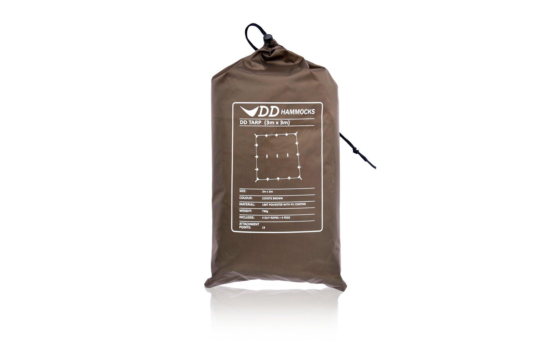 

DD Гамаки DD Tarp 3×3 (Койот Браун)