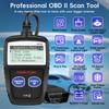 Autoskener OBD2 Čtečka kódů Skener závad motoru Diagnostický skenovací nástroj CAN pro všechna auta s protokolem OBD II od roku 1996