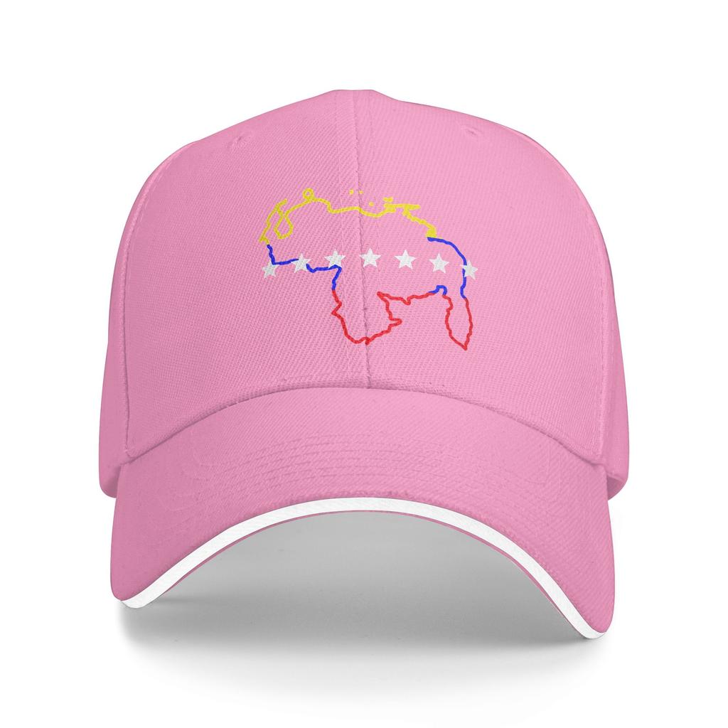 Venezuela Baseball Cap  Outdoor Gym SunProof Trucker Hat Unisex Men y2k Funny Custom Logo Baseball Caps
