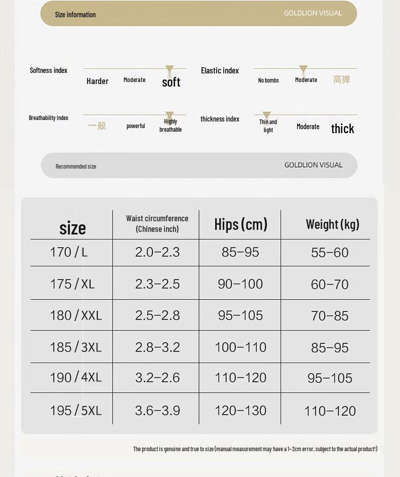 Hengyuanxiang Men's Pure Cotton Underwear 4-Pack