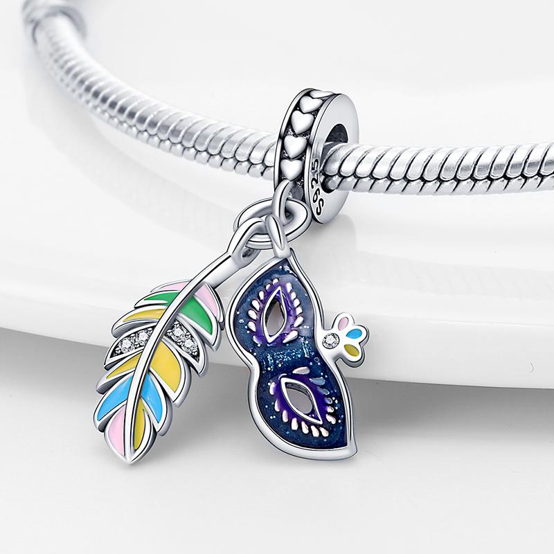 Copper Dancing Party Life Hobbies Entertainment Series Charms Beads Fit Original Fine Bracelets Diy Jewelry Gift