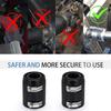Universal 24" Flexible Radiator Hose Stainless Steel Universal Water Hoses Adapter Coolant Radiator Hose Kit Could be Used with 1-1/4", 1-1/2",