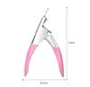 Fake Nail Cutter Type U Word False Tips Professional Nail Clippers Straight Edge Cutters Manicure Pliers Guillotine Nail Capsule