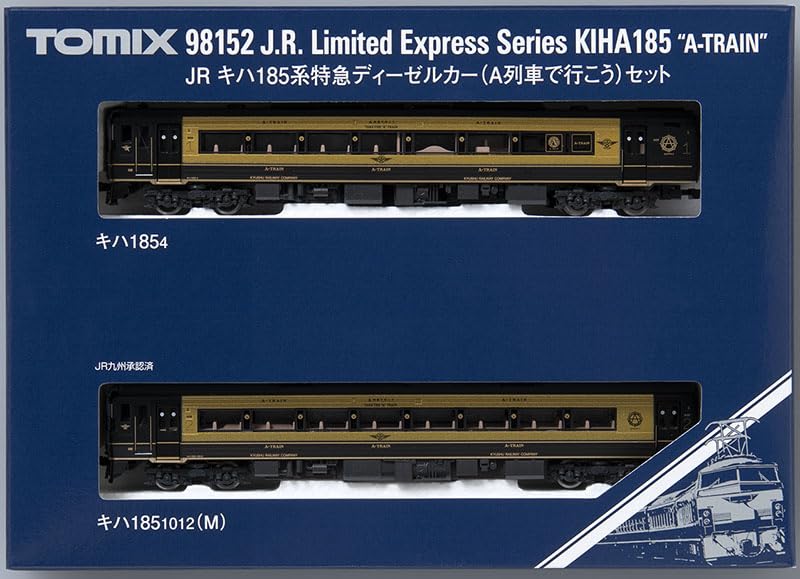 Tomytec TOMIX N Gauge JR Kiha 185 Series Diesel Car Model Train 98152 "A-Train" Set,