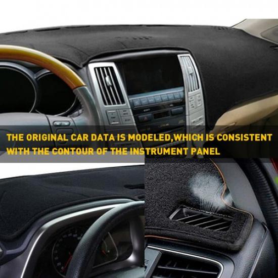 Car Dashboard Mat Dash Pad Cover 330 Fit Lexus 350 300 RX 2004-2009 Waterproof