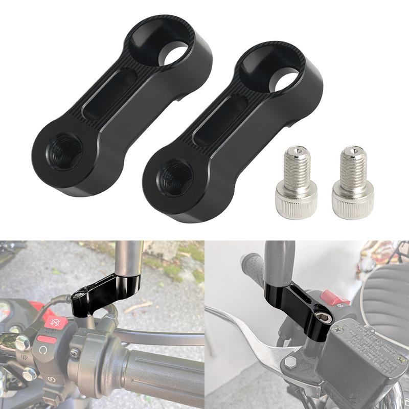 M10*1.25 Motorcycle Mirrors Mount Adapters for Suzuki GSXR600 97-14 GSXR1000 01-14 Hayabusa GSX1300R 99-12 DL650 DL1000 02-12