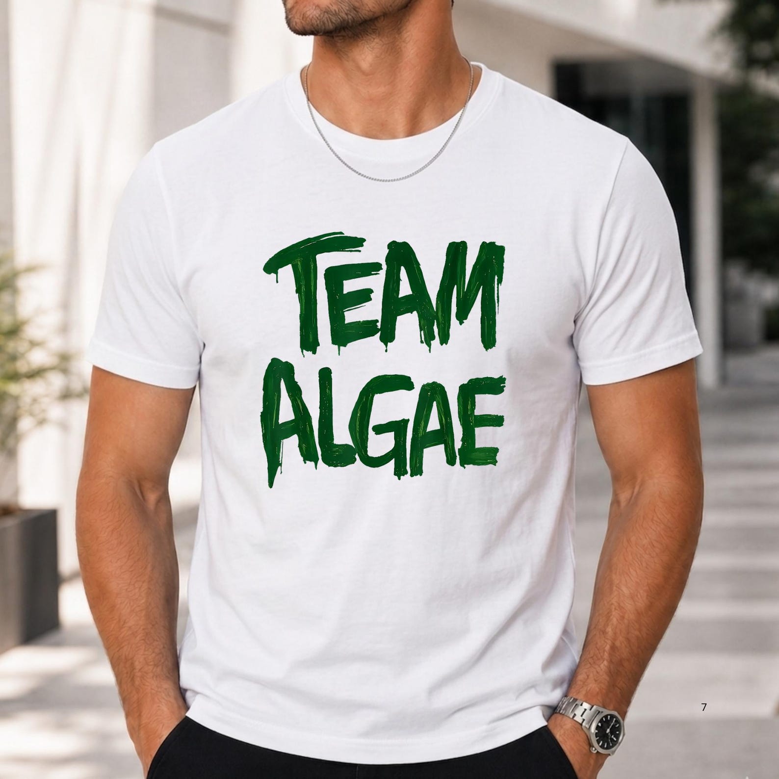 Team Algae Graphic Tee, Funny Algae Lover Shirt, Let s Go Algae Tee, Reflecting Pool Protest, Funny Political T-Shirt XL