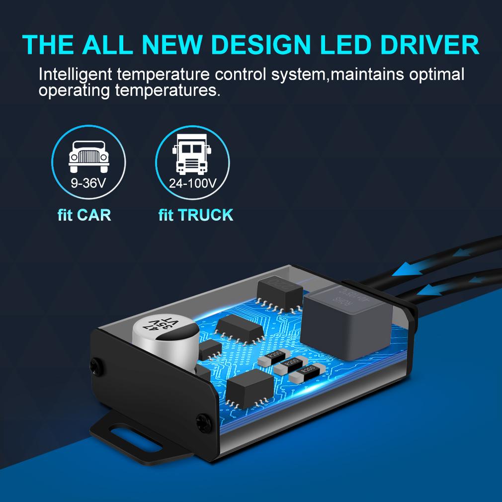 Metal lichid nou 100W 25000Lm H4 LED H1 H11 H7 Becuri LED pentru faruri Canbus H8 H9 9005 HB3 9006 HB4 Lampă Autovehicule Faruri de ceață