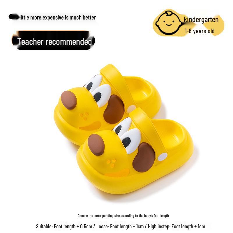Waterproof Anti-collision Toe Cap Slippers - Baby & Toddler Sandals for Boys & Girls (1-Year-Old)