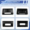 L10A Car Frame Fascia Adapter Android Radio Dash Fitting Panel Kit For Dodge Nitro