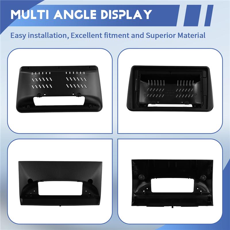 L10A Car Frame Fascia Adapter Android Radio Dash Fitting Panel Kit For Dodge Nitro