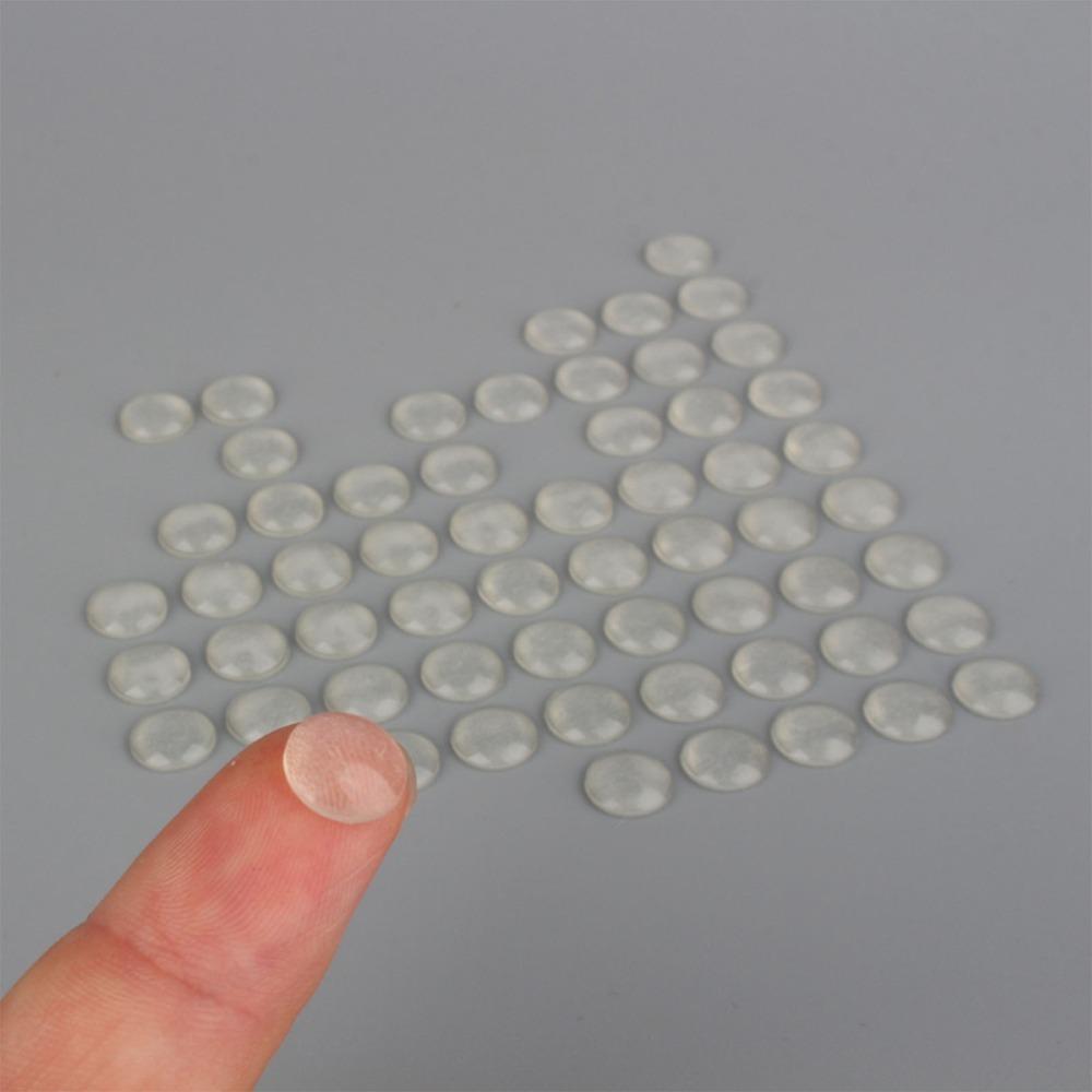 200pcs Self-Adhesive Backing Self Adhesive Bumpers Drawer Bumper Pads  For Tablet & Laptop